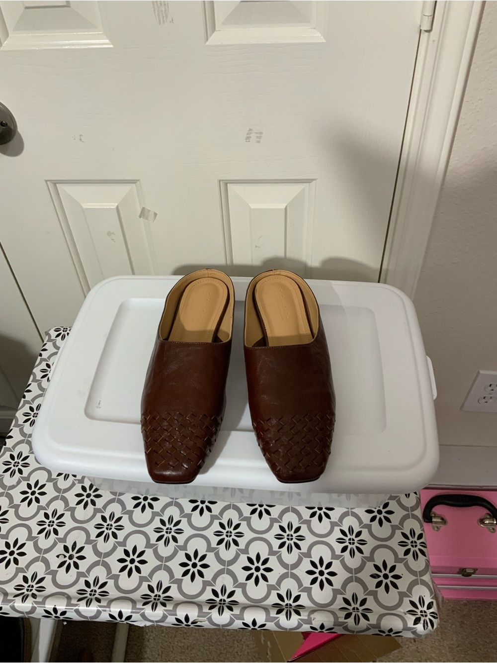 NWOT Women’s Genuine Leather Mules – Chic Slip-On Loafers